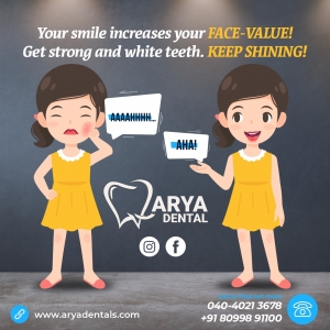 Best Cosmetic Dentist in Hyderabad - Arya Dentals